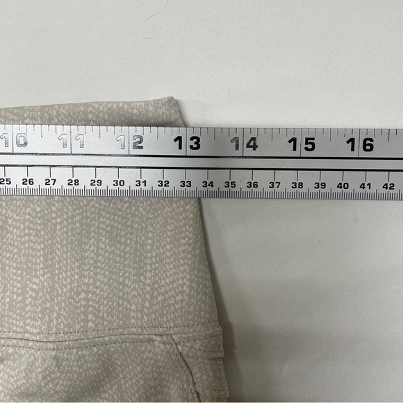 Athleta Delancey Textured Moto Legging in Cream - Picture 8 of 9